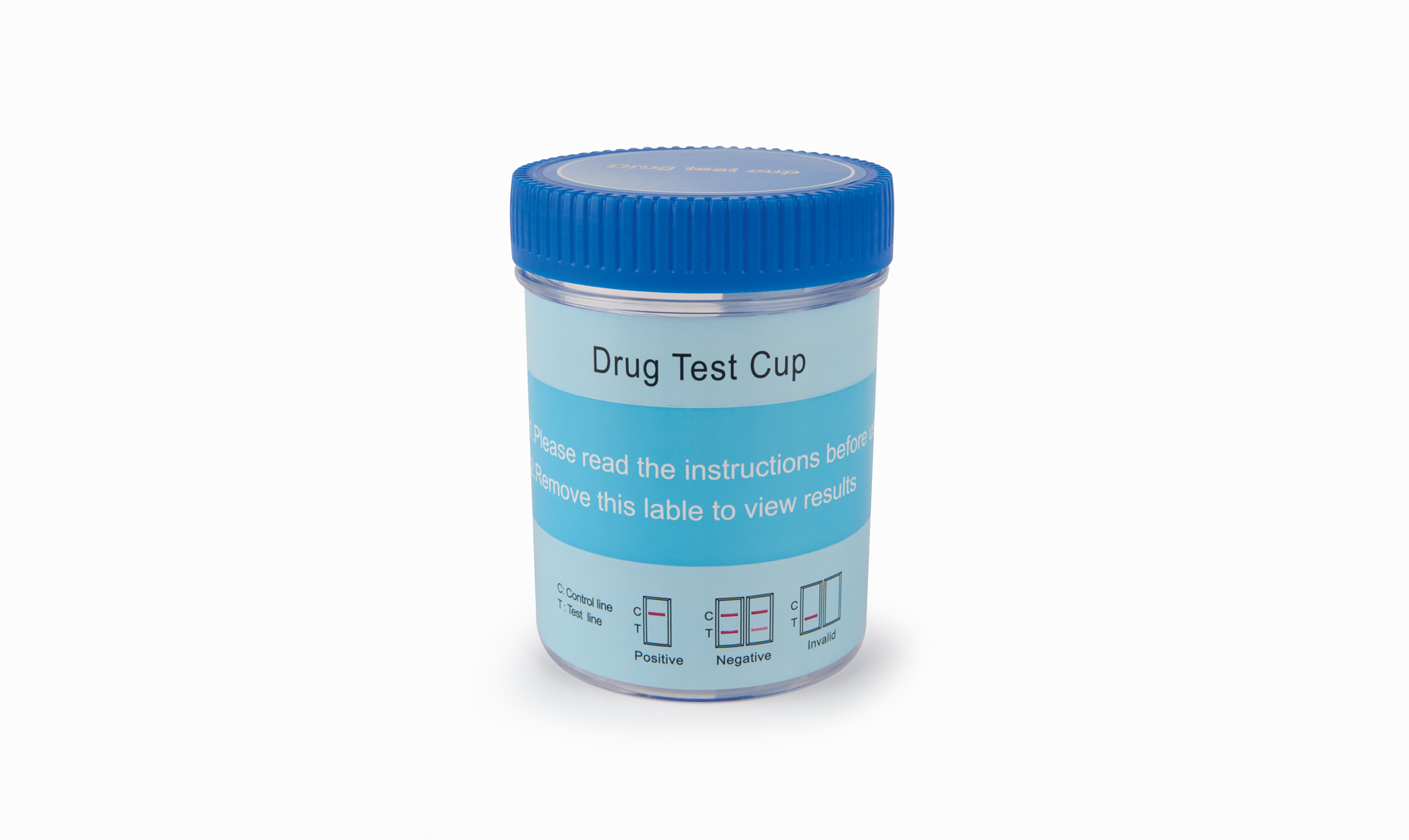 Coretests Multi Drug Test Becher (für 10 Drogenarten)